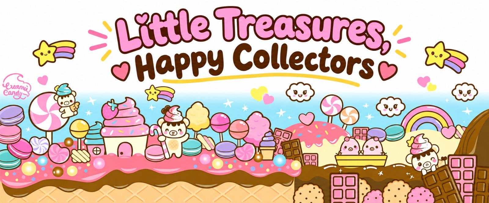 Little Treasures, Happy Collectors candy landscape